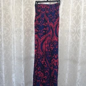 Island style maxi dress